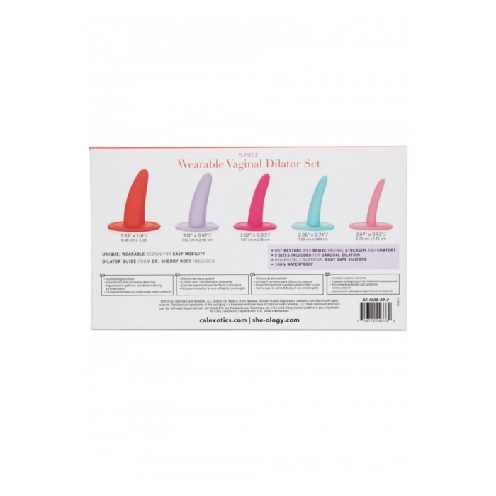 SHE-OLOGY WEARABLE VAGINAL DILATOR SET